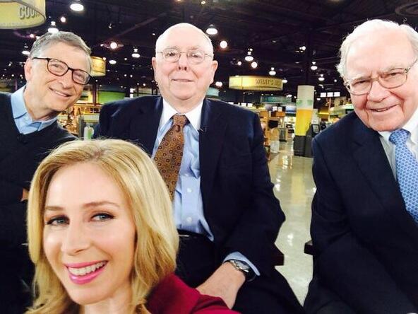 World's richest selfie: combined net worth $143 billion
